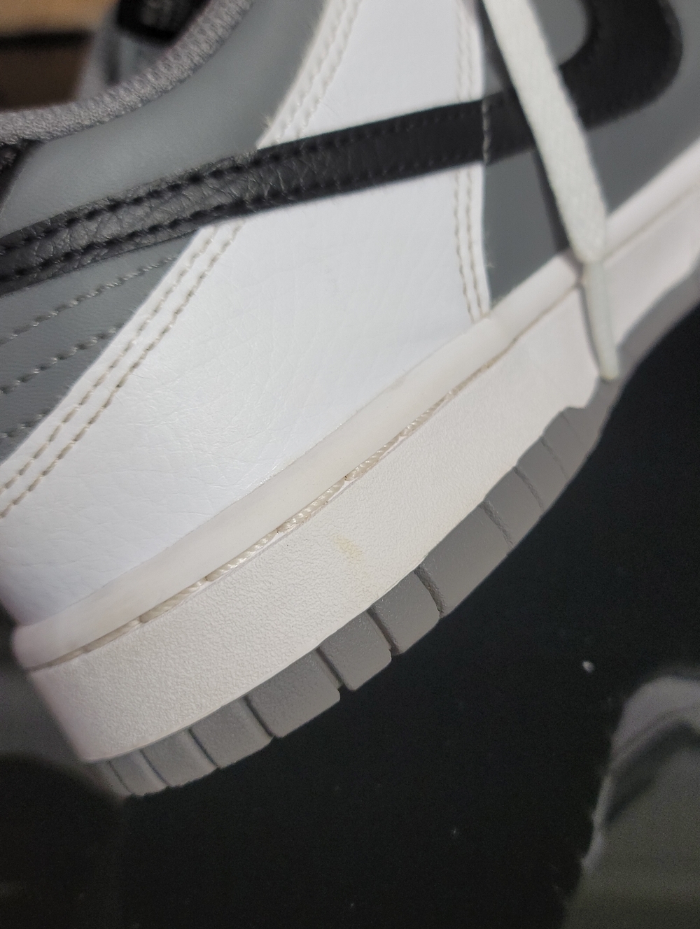 Nike Dunk Low "Light Smoke Grey" Wmns 8 Same Day Shipping - Picture 14 of 14